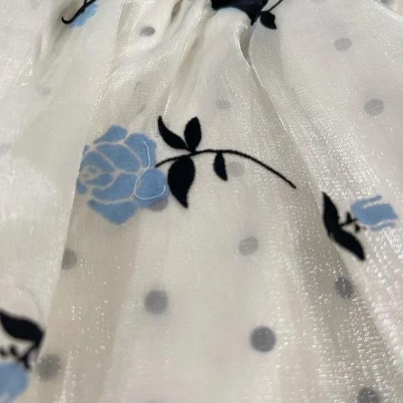 NWT For Love And Lemons Black and White Mini Dress “Snow White dress” - Picture 8 of 13